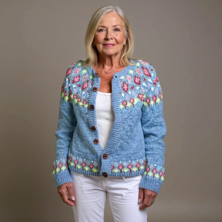 Cardigan Islandais Vintage Quinnie