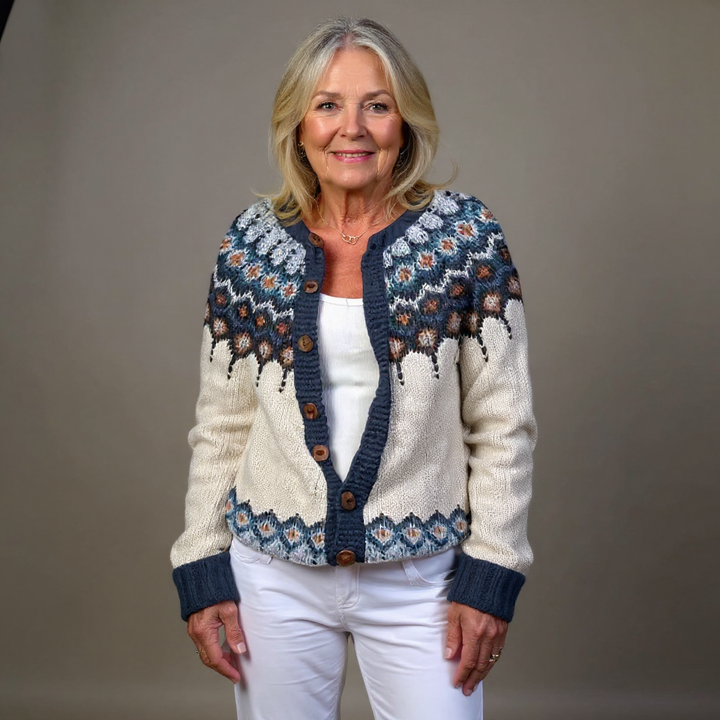 Cardigan Islandais Vintage Kylie