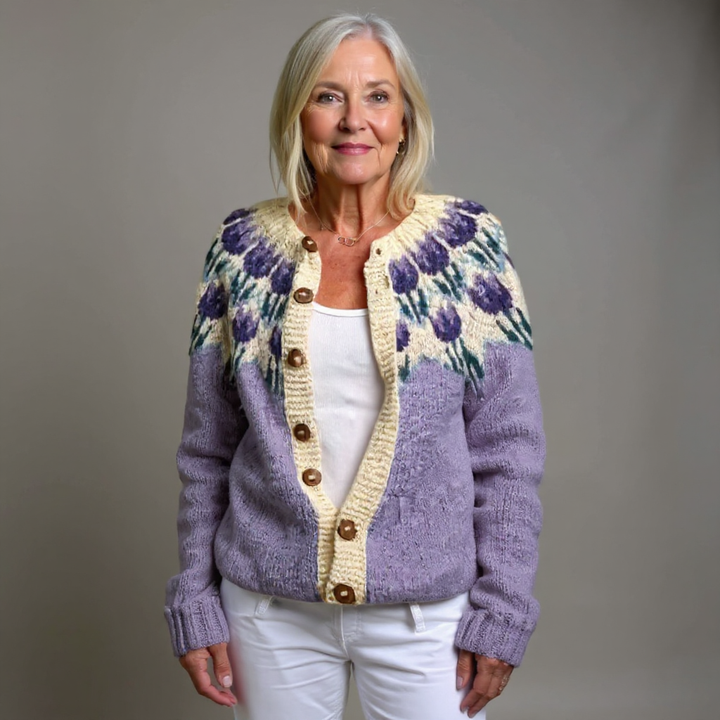 Cardigan Islandais Vintage Josephine