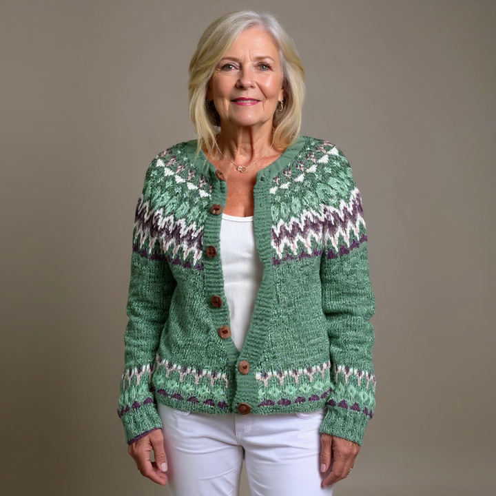 Cardigan Vintage Islandais Delilah