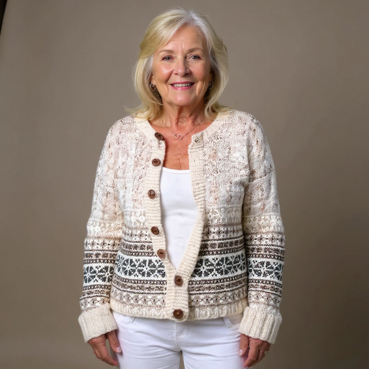 Cardigan Islandais Vintage Bailey
