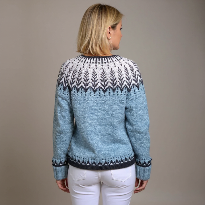 Cardigan Islandais Vintage Clara