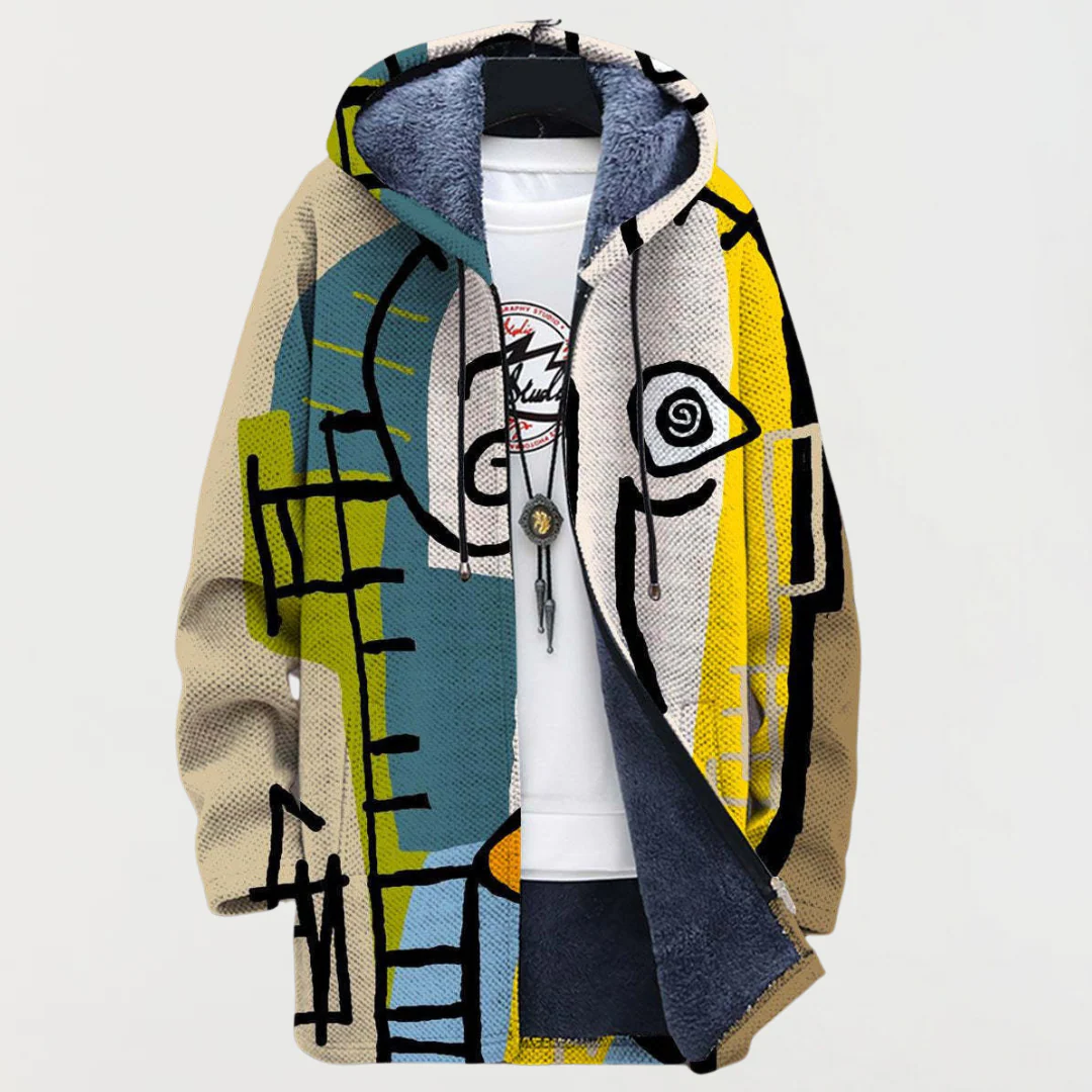 Cardigan Inspiré par l'Art Apolline
