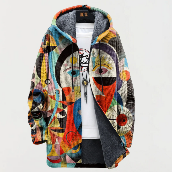 Cardigan Inspiré par l'Art