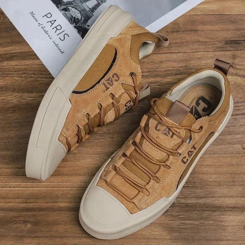 UrbanEdge - Skórzane sneakersy
