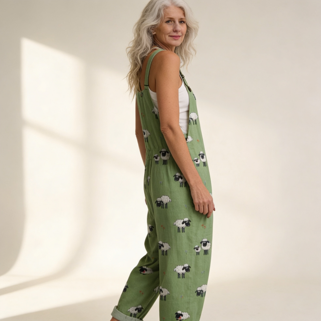 Camille | jasna zieleń w stylu boho