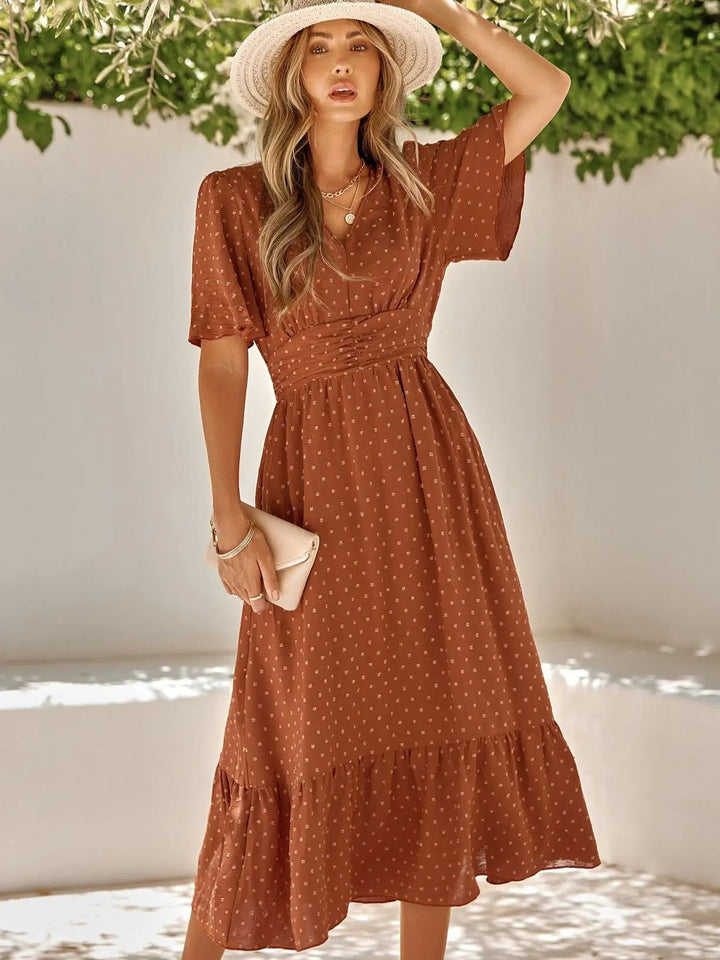 Remi | Damska sukienka maxi w stylu boho o zwiewnym kroju