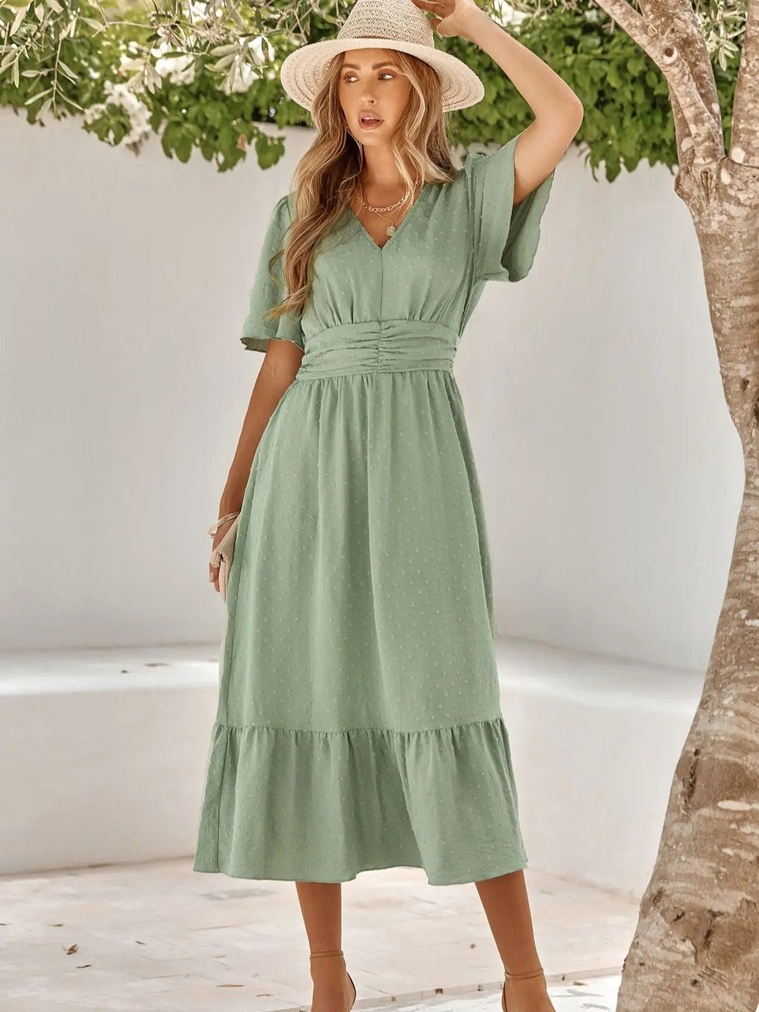 Remi | Damska sukienka maxi w stylu boho o zwiewnym kroju