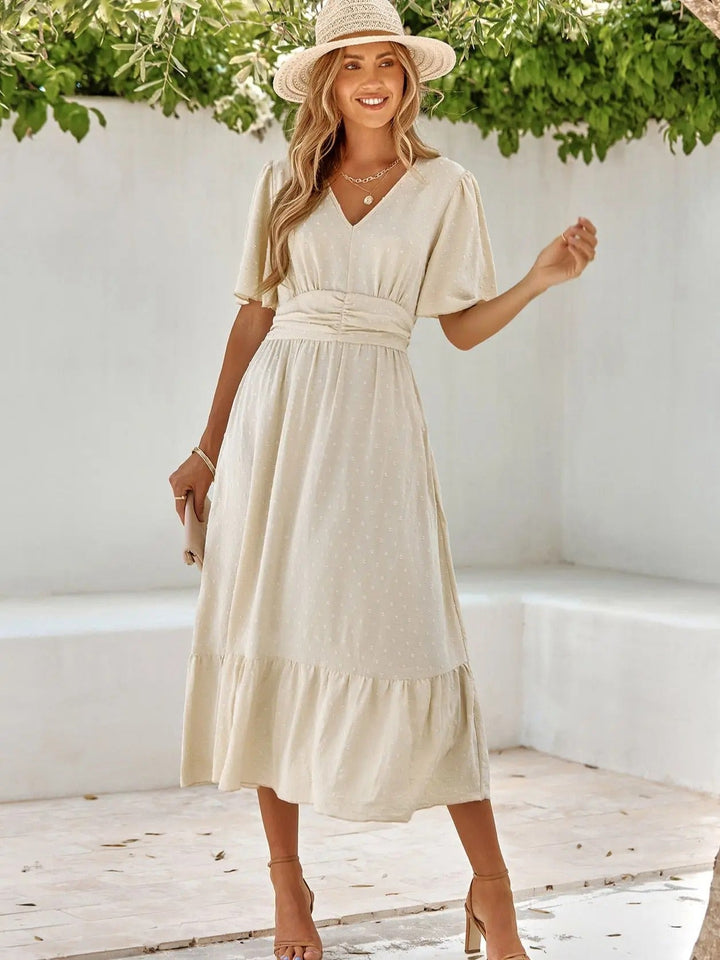 Remi | Damska sukienka maxi w stylu boho o zwiewnym kroju