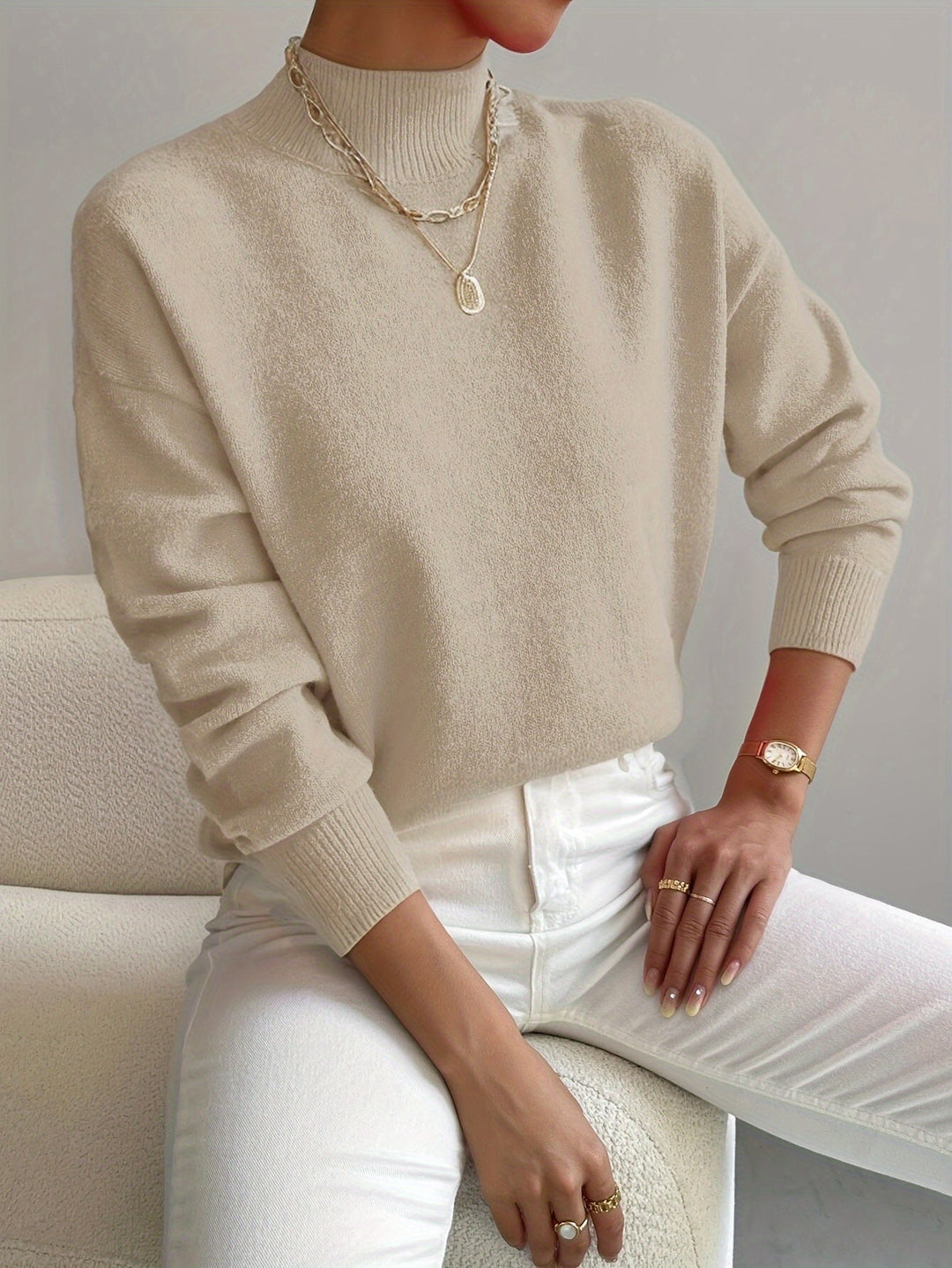 Camille de Saint-Malo™ - Pull en maille