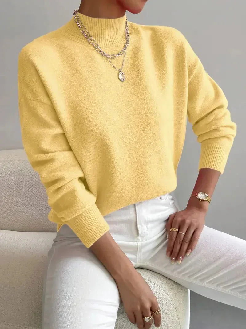 Élise – Pull à col rond femme