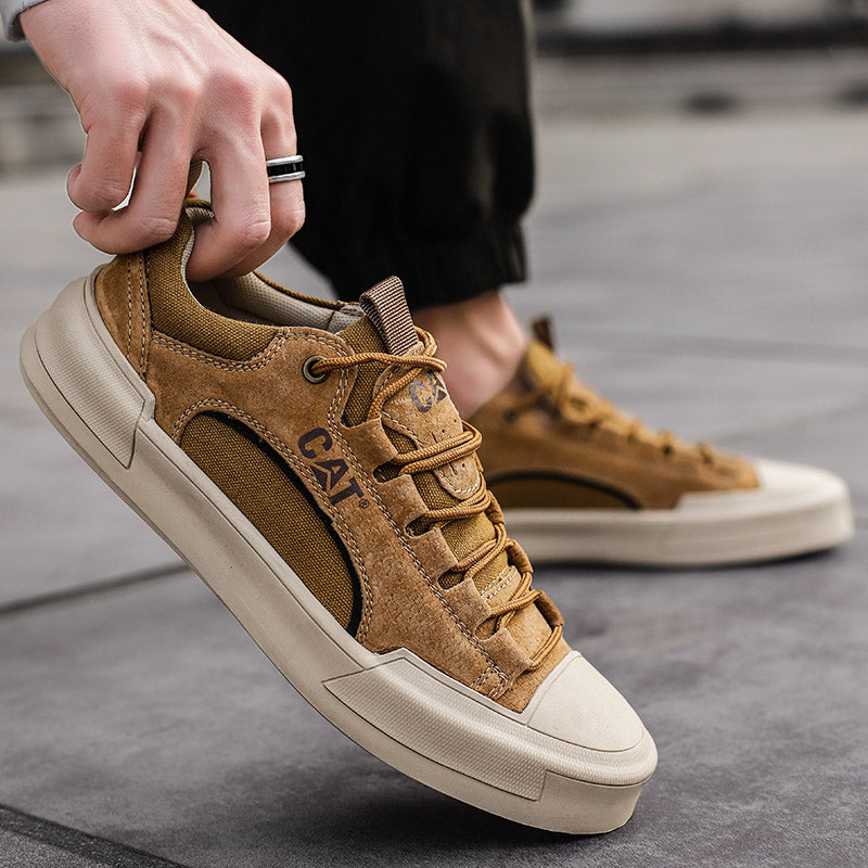 UrbanEdge - Skórzane sneakersy