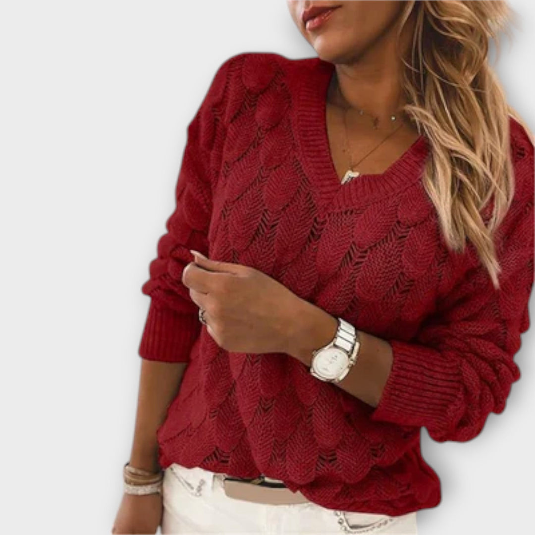 Marion de Nantes™ - Sweter z dzianiny