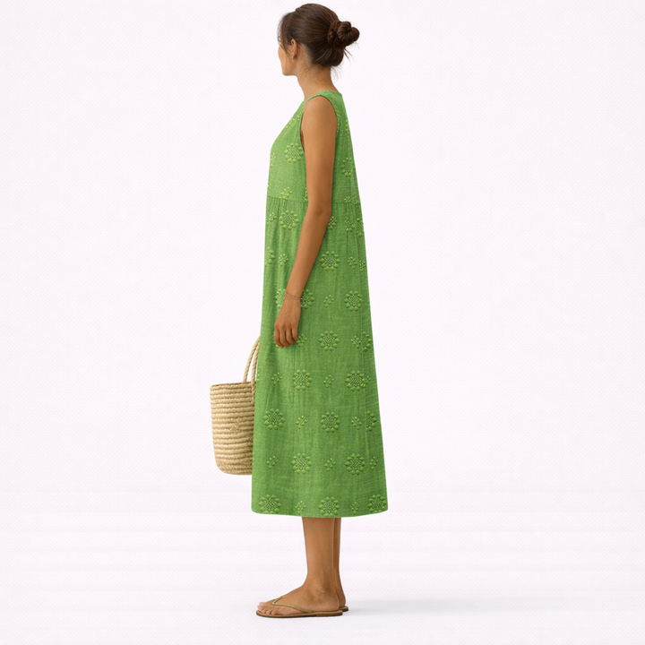 Danuta - Sukienka Midi na Co Dzień