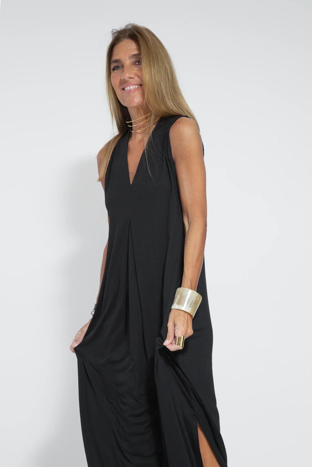 Eleanore | Robe amincissante avec cardigan pour femmes